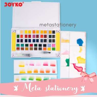 Watercolor Cat Air Joyko Wc-2003 48 Colors Warna Multicolor