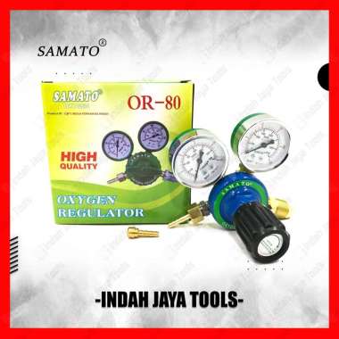 SAMATO OR-80 Regulator Las Oxygen Oksigen Tabung Las O2 Oxy Welding