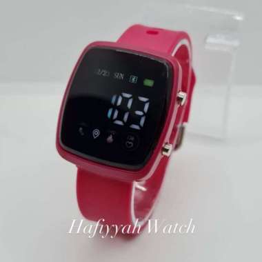 JAM TANGAN LED DIGITAL Wanita TALI RUBBER FASHION COUPLE REMAJA ANAK IMPORT MURAH MERIAH JAM SAJA ME