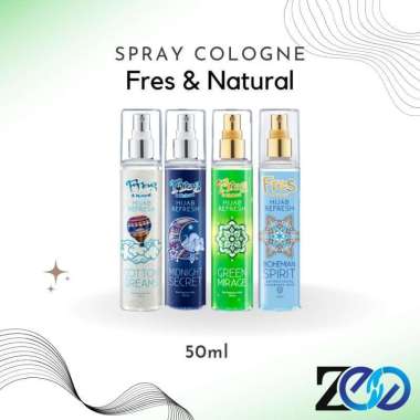 Fres & Natural Cologne 100 ml Putih