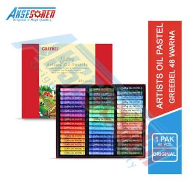 Aksesoren Crayon Artists' Oil Pastel [Grebel 130612/24/48 Warna] / Krayon Warna Lengkap Murah / Perl