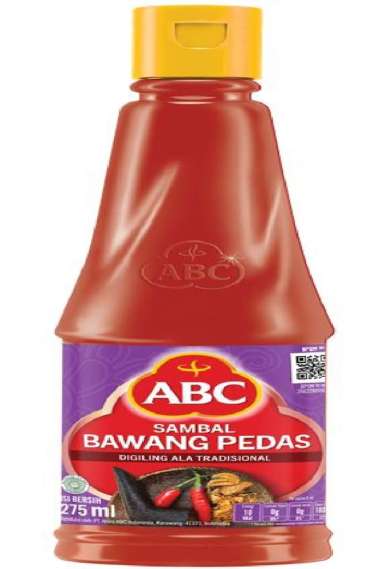 SAMBAL ABC 275ML BOTOL BAWANG PEDAS