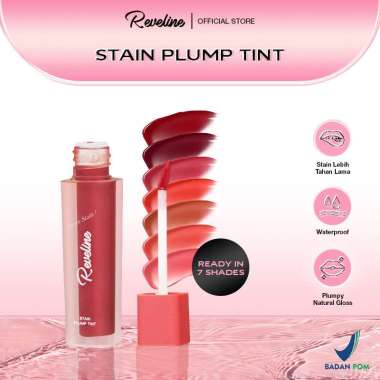 [NEW SHADE] REVELINE Stain Plump Tint | Lip Liptint Lipcream KIND