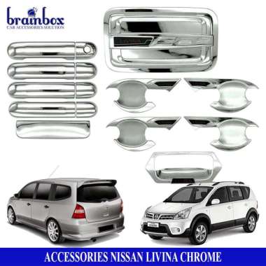 Nissan Livina Accessories Handle Cover Tank Cover Outher Chrome Handle Cover