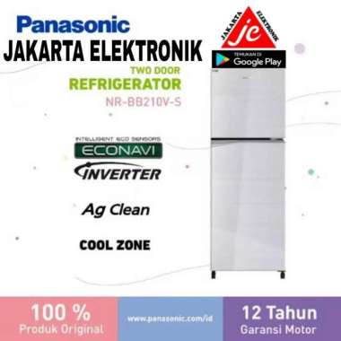 PANASONIC KULKAS 2PINTU INVERTER NR-BB210VS