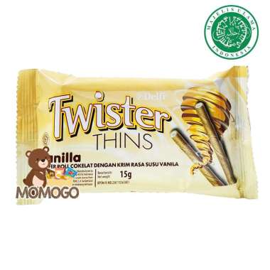 DELFI TWISTER THINS VANILLA 15GR