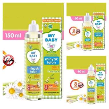 MINYAK TELON MY BABY 150 ML / MY BABY MINYAK TELON / MINYAK TELON 150ml eucalyptus
