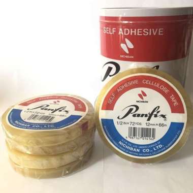 solasi selotip PANFIX 12mm x 66m