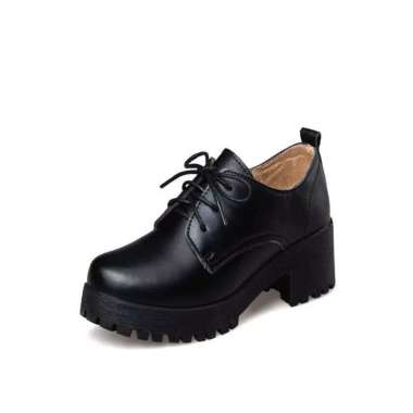 Supervice MEGA DISKON SEPATU BOOT KOREA STYLE HITAM 37 hitam