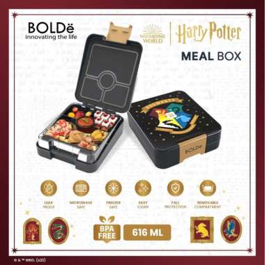 BOLDe Meal Box Harry Potter Edition (Kotak Bekal / Lunch Box) 616ML