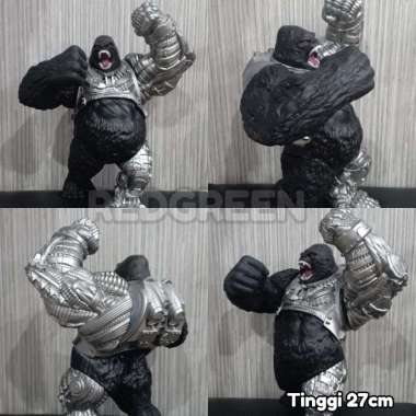 mainan action figure Cyborg gorilla jumbo silver Cyborg gorilla jumbo