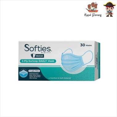 SOFTIES MASKER DAILY MASK 30'S - polos