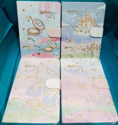 Buku Tulis A5 Buku Catatan Harian Diary Book Tebal Planner Kekinian VAR 4