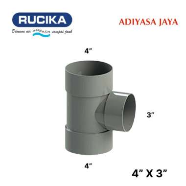 Reducer Tee D 4 X 3 (RUCIKA) / R Tee