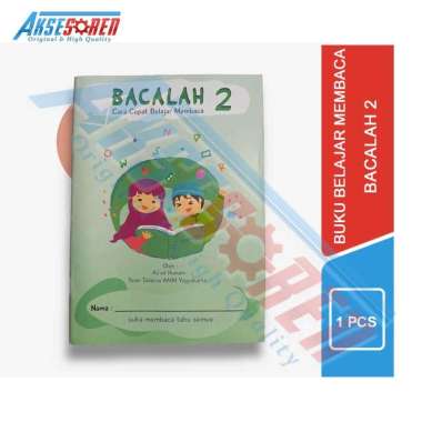 Aksesoren Buku Cara Cepat Belajar Membaca [Bacalah 1, 2, Dan 3] / Buku Cara Lancar Membaca / Buku An