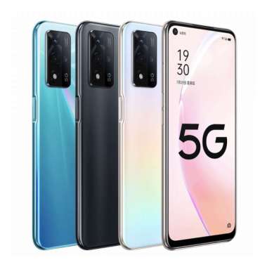 Oppo A93s 5G RAM 8GB/256GB Original Smartphone 5000mAh HP OPPO 48MP putih