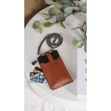 Vallice - Crossbody Phone Bag Brown