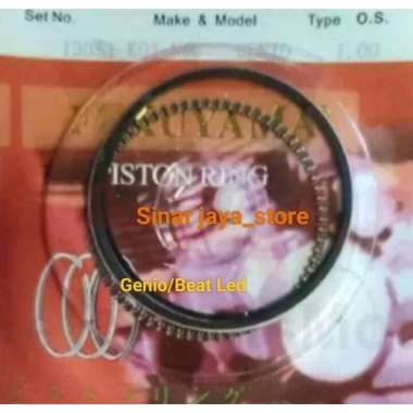 Ring Piston Seher Genio Beat Led Deluxu 2020 Fukuyama STD