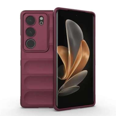 Soft Case VIVO V29 5G Premium Magic Shield DARK RED