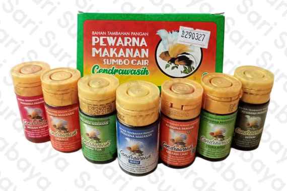 Pewarna Makanan Sumbo Cair CENDRAWASIH 15 ml All varian Orange