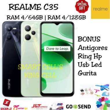 REALME C35 RAM 4/64GB | REALME C35 RAM 4/128GB GARANSI RESMI REALME