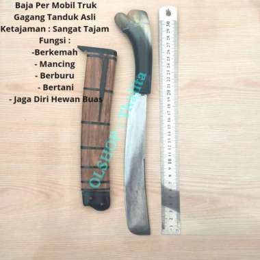 GOLOK BEDOG GALONGGONG GOLOK SEMBELIH TJIBATU bilah 30cm