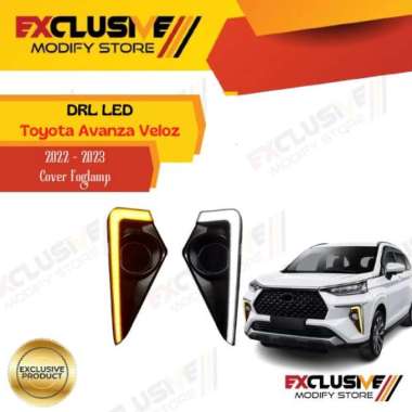 COVER FOGLAMP DEPAN DRL TOYOTA AVANZA VELOZ 2022
