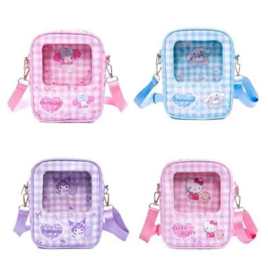 TAS SELEMPANG SANRIO IMPORT / TAS SELEMPANG CINNAMOROLL / SHOULDER BAG KUROMI / TAS HELLO KITTY MELO