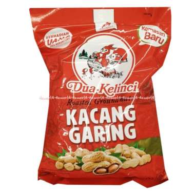 Dua Kelinci 720gr Kacang Garing Roasted Ground Nuts 2Kelinci Kacang Kriuks Peanuts Nut 2 Kelinci Cem