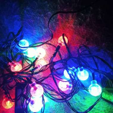 Lampu LED Tumblr RGB lampu natal lampu hias lampu gantung - Bola Kristal Bola Kristal