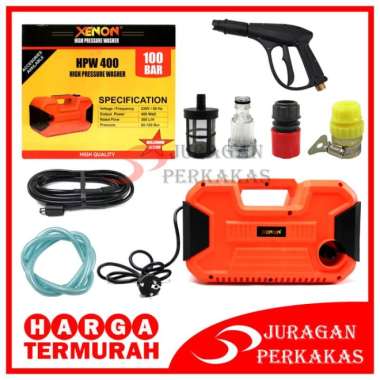 XENON HPW400 MESIN STEAM CUCI MOBIL MOTOR LISTRIK JET CLEANER LISTRIK Multicolor