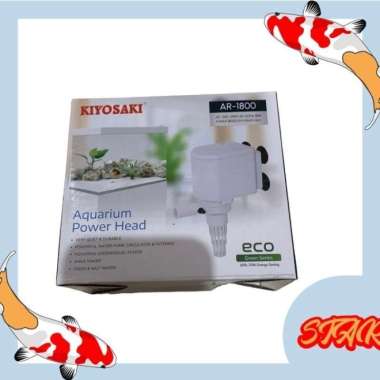 Pompa celup aquarium power head KIYOSAKI AR 1800 putih