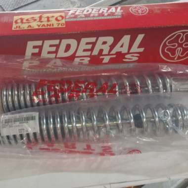 Shockbreaker belakang Supra X lama, Federal KEV, Shock Supra Multicolor