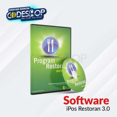 iPos Resto 3.0 Edisi Standard Program Software Kasir Restoran Makan Kuliner by Codeshop