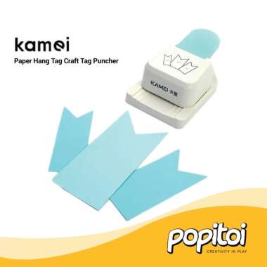 Kamei Paper Hang Tag Craft Tag Puncher pembolong pelubang kertas label hangtag SHAPED