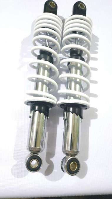 SHOCK BELAKANG SUPRA X 125 - SMASH 340 mm PUTIH HIGH QUALITY