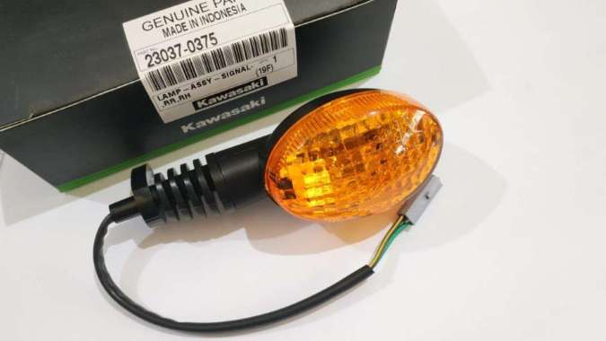 LAMPU SEIN SEN KLX 150 BELAKANG KANAN DEPAN KIRI ORIGINAL