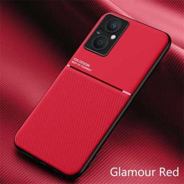 Case SoftCase Oppo Reno 8z 5G Ori IQS DESIGN Casing reno8z 5g Merah