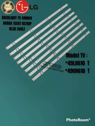 BACKLIGHT TV LG 49LH510T 49UH610T 49LJ510T 49LH510 49LH610 49LJ510 Multicolor