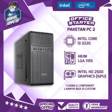 PC OFFICE STARTER 2 | i3 3220 | ADMIN | SCHOOL 1TB - 8GB