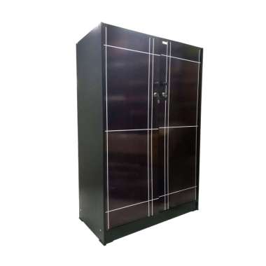 LEMARI PAKAIAN MINI WARDROBE / BABY LOCKER / ANAK BL 1110 + GANTUNGAN - Black Oak Black Oak