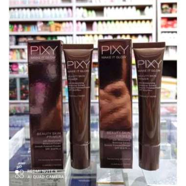 Premier Pixy Make it Glow Beauty Skin Primer no 101 | techno fixed matte primer pixy 25 ml Primer Bi