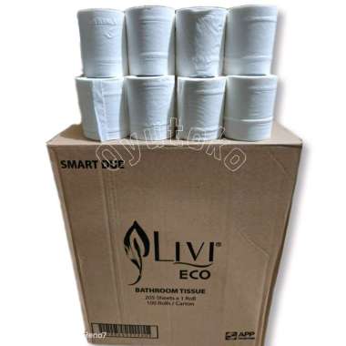Tissue Livi Evo Smartdue Toilet 100 Roll / Tisu Toilet / Tisu Gulung