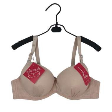 LIDILY - Bra Jumbo Big Cup Ada Kawat 2 Kaitan | Underwear Wanita BH Big Size DD8801 | Underwear Wani