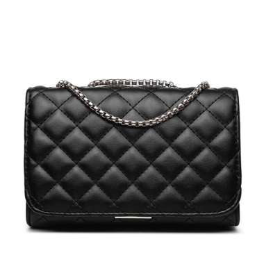 [HONYAN] Tas Import Wanita Selempang Sling bag Tali Rantai Quilted Korea Mini - Hana Sling Bag Dustb