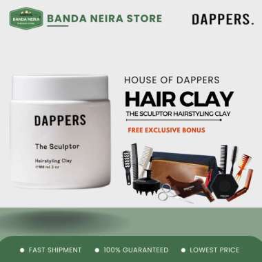 HOUSE OF DAPPERS The Sculptor Hairstyling Hair Styling Clay - QUIFF COMB