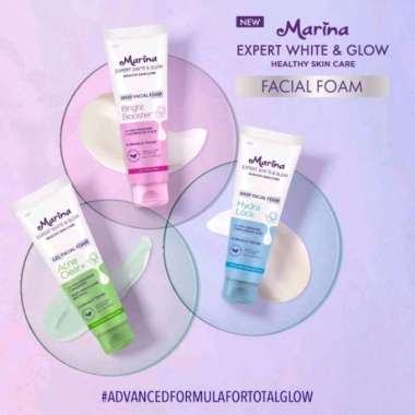marina whip facial foam 100ml