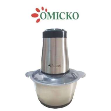 OMICKO MEAT GRINDER 2L PENGGILING CHOPPER STAINLESS OM4901 TEBAL PUAS ORIGINAL RESMI!