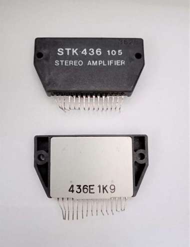 IC STK436 STK 436 2-Channel 10W Min. AF Power Amplifier
