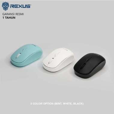Rexus Mouse Office Wireless QB100 Dual Mode White